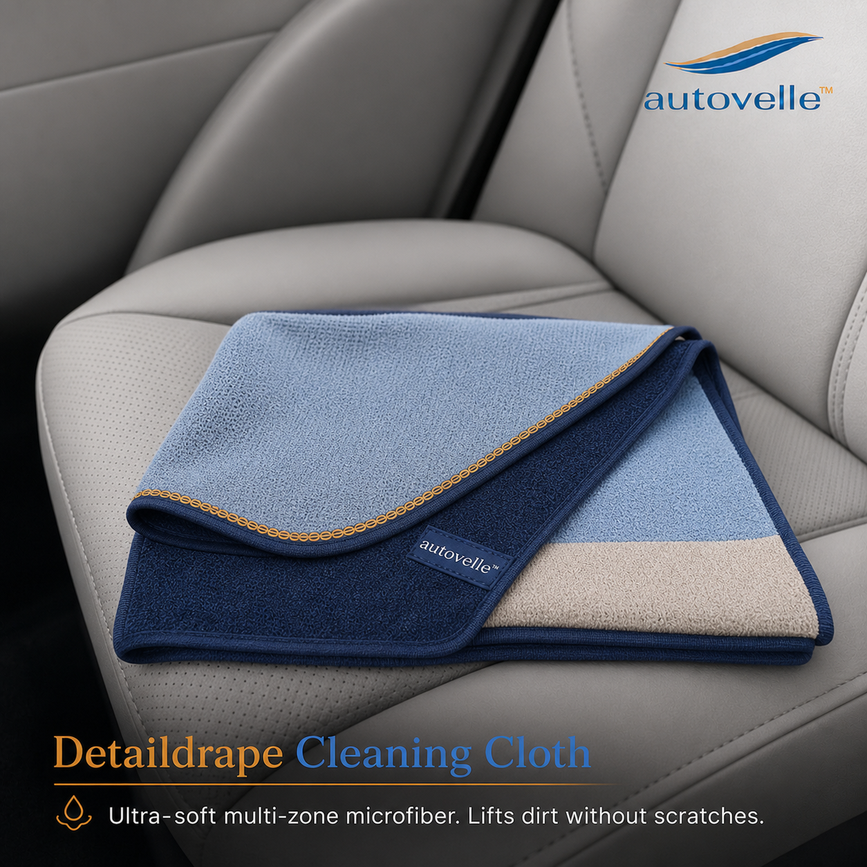 ✨ Autovelle™ Detaildrape Cleaning Cloth Set