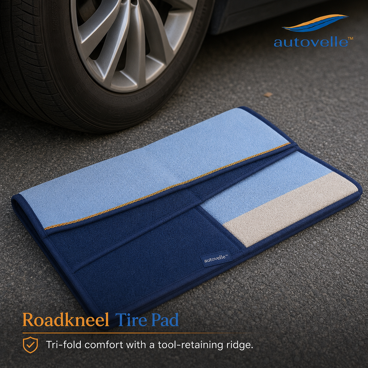 𧰠Autovelle⢠Roadkneel Tire Pad